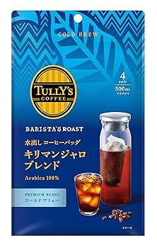 Amazon.co.jp: タリーズコーヒー 水出しコーヒーバッグ